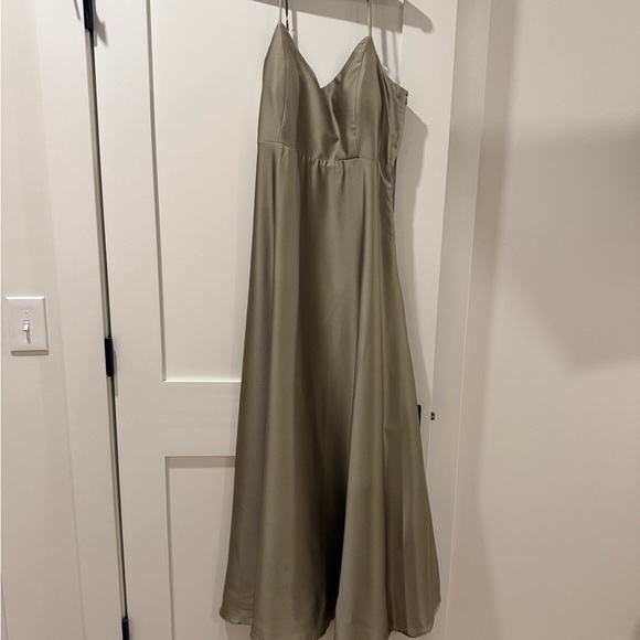 Show Me Your MuMu Dresses & Skirts - Elegant Olive Green Maxi Dress